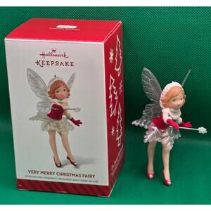 VERY MERRY FAIRY Messengers Special Limited Edition 2014 Hallmark Ornament‎ EUC